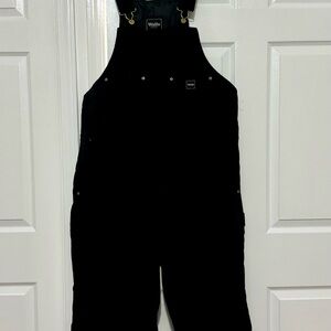 Walls Black Workwear Overalls